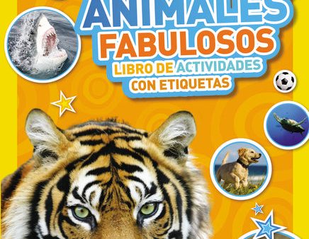 Animales fabulosos: Libro de actividades con etiquetas Online Sale