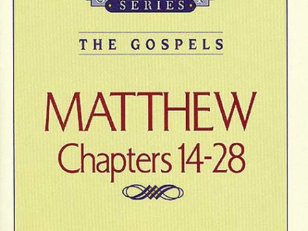 Thru the Bible Vol. 35: The Gospels (Matthew 14-28) Online now