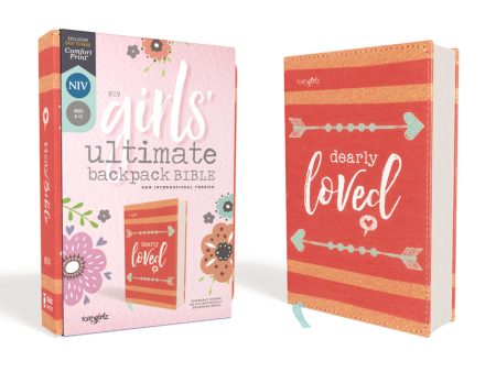 NIV, Girls  Ultimate Backpack Bible, Faithgirlz Edition, Compact, Red Letter Edition, Comfort Print Cheap