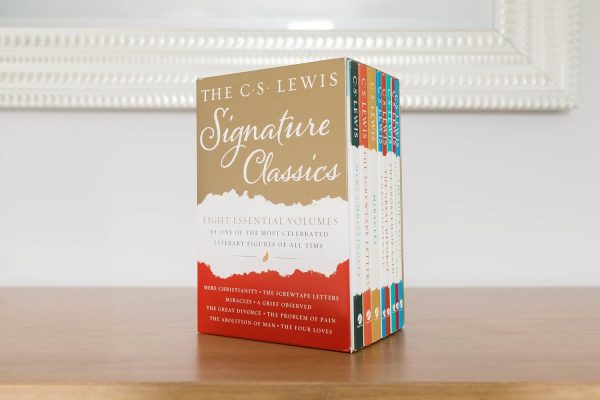 The C. S. Lewis Signature Classics (8-Volume Box Set): An Anthology of 8 C. S. Lewis Titles: Mere Christianity, The Screwtape Letters, Miracles, The Great Divorce, The Problem of Pain, A Grief Observed, The Abolition of Man, and The Four Loves Online Sale