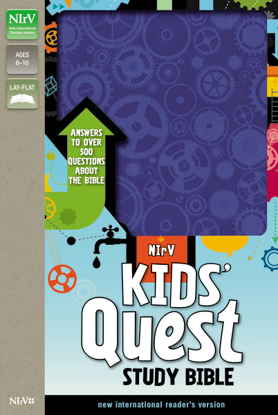 NIrV, Kids  Quest Study Bible: Answers to over 500 Questions about the Bible Online now