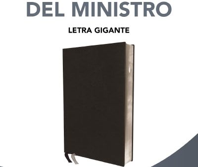 NBLA, Biblia del Ministro, Letra gigante, Leathersoft, Negra, Comfort Print Hot on Sale