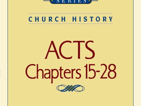 Thru the Bible Vol. 41: Church History (Acts 15-28) Online now