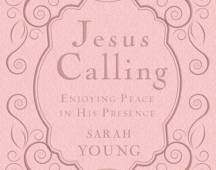 Jesus Calling, Pink Leathersoft, with Scripture References: Enjoying Peace in His Presence (A 365-Day Devotional) Supply