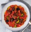 Tomato, Beef & Vegetable Stew with Olives Online now