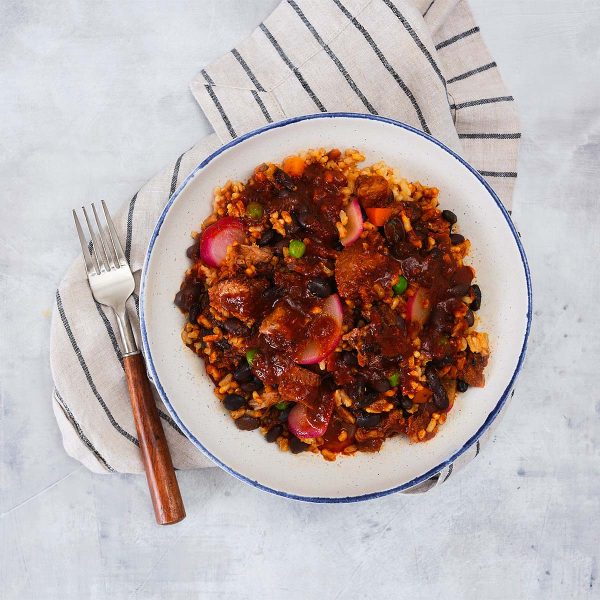 Beef Chili with Black Beans & Brown Rice Supply