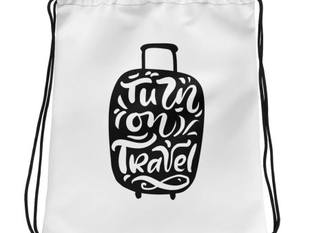 Turn On Travel Drawstring bag Supply