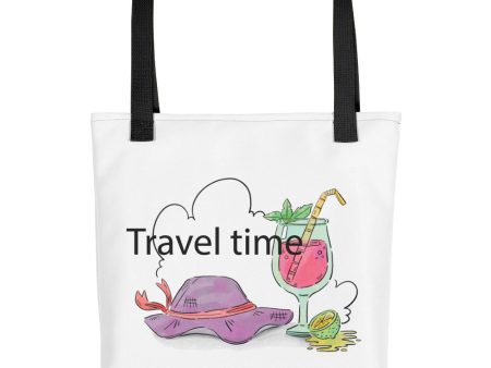 Travel Time Tote bag Online