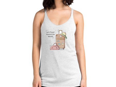 Travel Around The World Women s  Tank Cheap