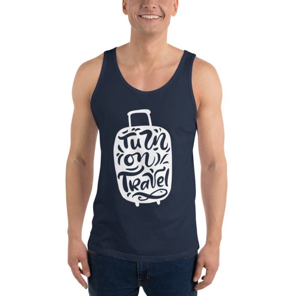 Turn On Travel Men s Tank Top Fashion