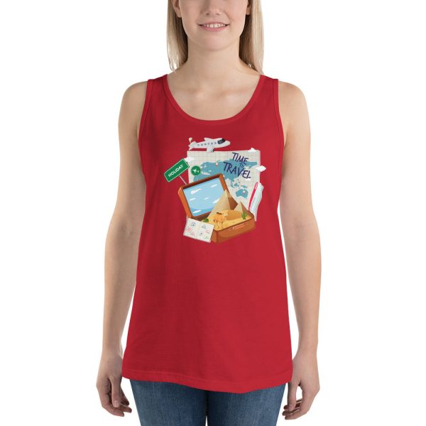 Vintage Time to Travel Women s Tank Top Online