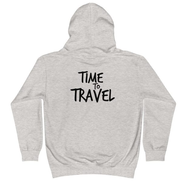 Time to Travel Kids Hoodie Sale