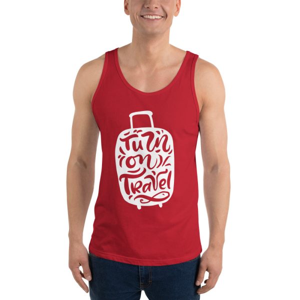 Turn On Travel Men s Tank Top Fashion