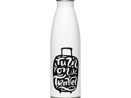 Turn On Travel Stainless Steel Water Bottle For Cheap