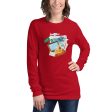 Vintage Time to Travel Women s Long Sleeve Tee For Discount