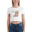 Travel Around The World Women’s Crop Tee Fashion