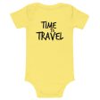 Time to Travel Baby short sleeve one piece For Sale