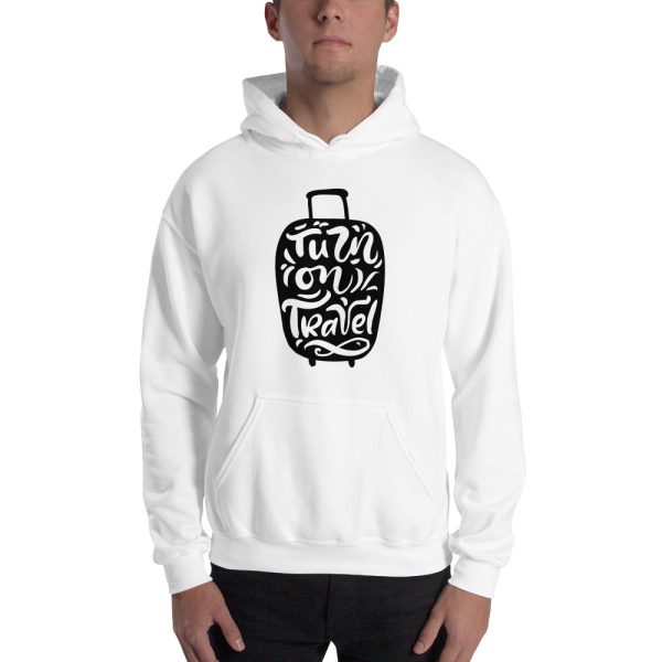 Turn On Travel Men s Hoodie Sale