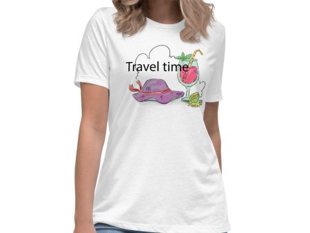 Travel Time Women s Relaxed T-Shirt Online Sale