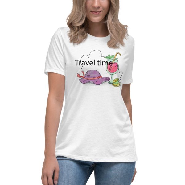 Travel Time Women s Relaxed T-Shirt Online Sale