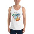 Vintage Time to Travel Men s Tank Top Discount