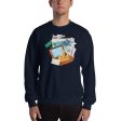 Vintage Time to Travel Men s Sweatshirt Online Hot Sale