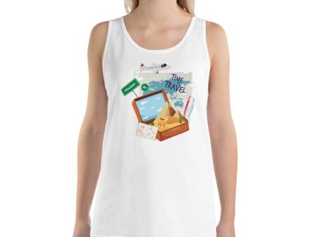 Vintage Time to Travel Women s Tank Top Online