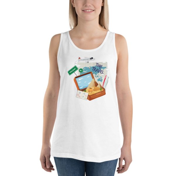 Vintage Time to Travel Women s Tank Top Online